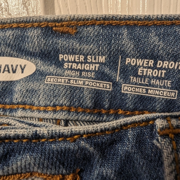 Old Navy Straight patched Jeans - Picture 2 of 2